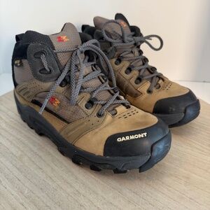 Garmont Hiking Boots Waterproof Vibram Sole Brown Men’s US 7 EU 38.5